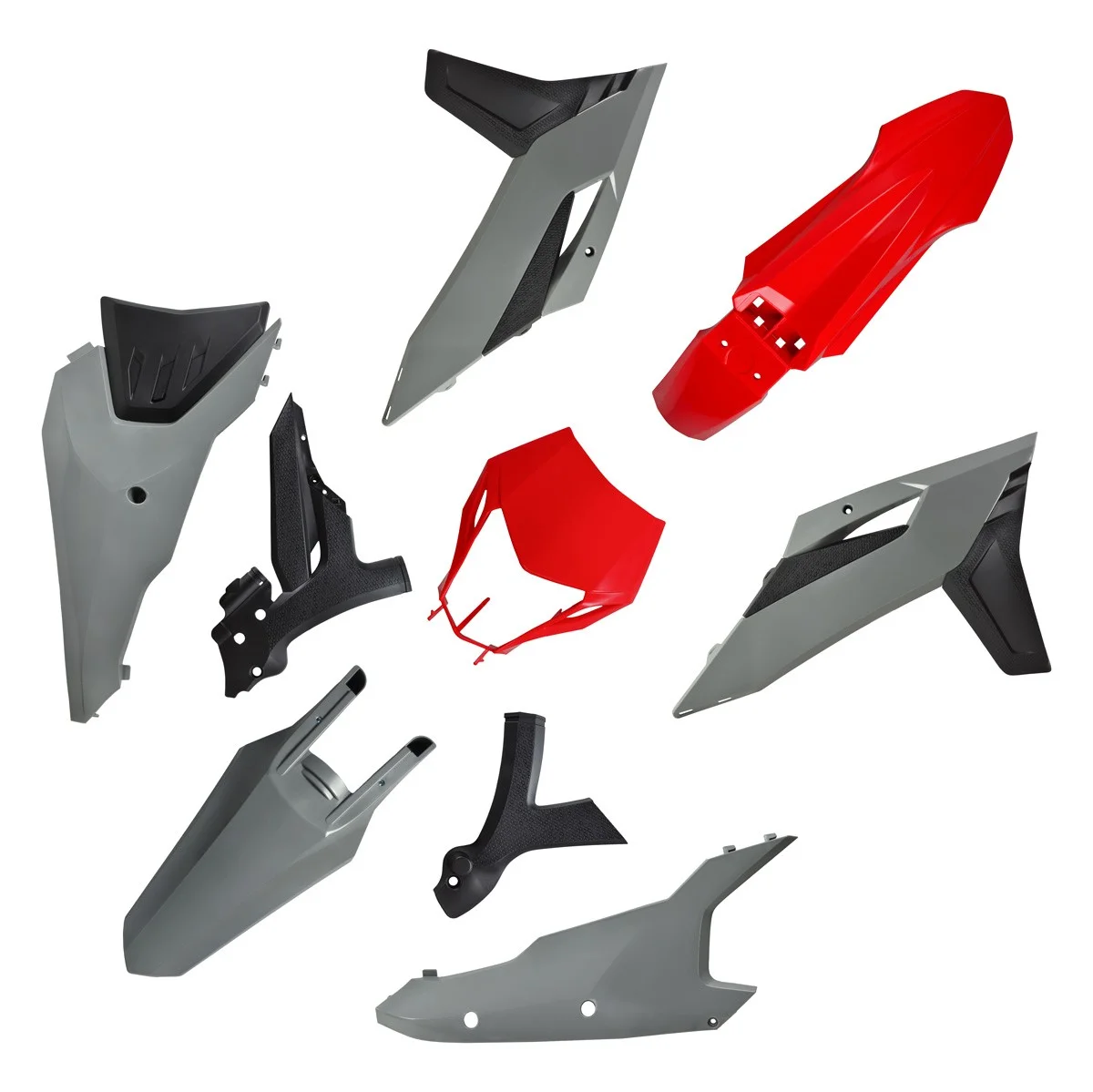 Kit Plástico MXF 250/300 TSX 270FI 2026 - Spinelli Motos Boutique